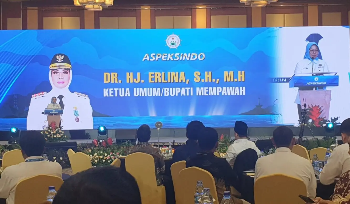 Bupati Mempawah Erlina Terpilih Aklamasi Pimpin ASPEKSINDO, Hilirisasi Kelautan Jadi Agenda Utama 2025–2030