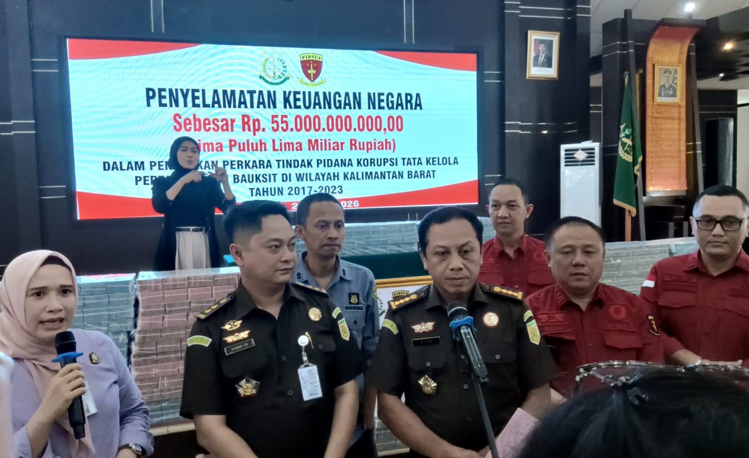 Kejati Kalbar Kembali Amankan Rp55 Miliar dari Kasus Tata Kelola Bauksit, Total Capai Rp170 Miliar
