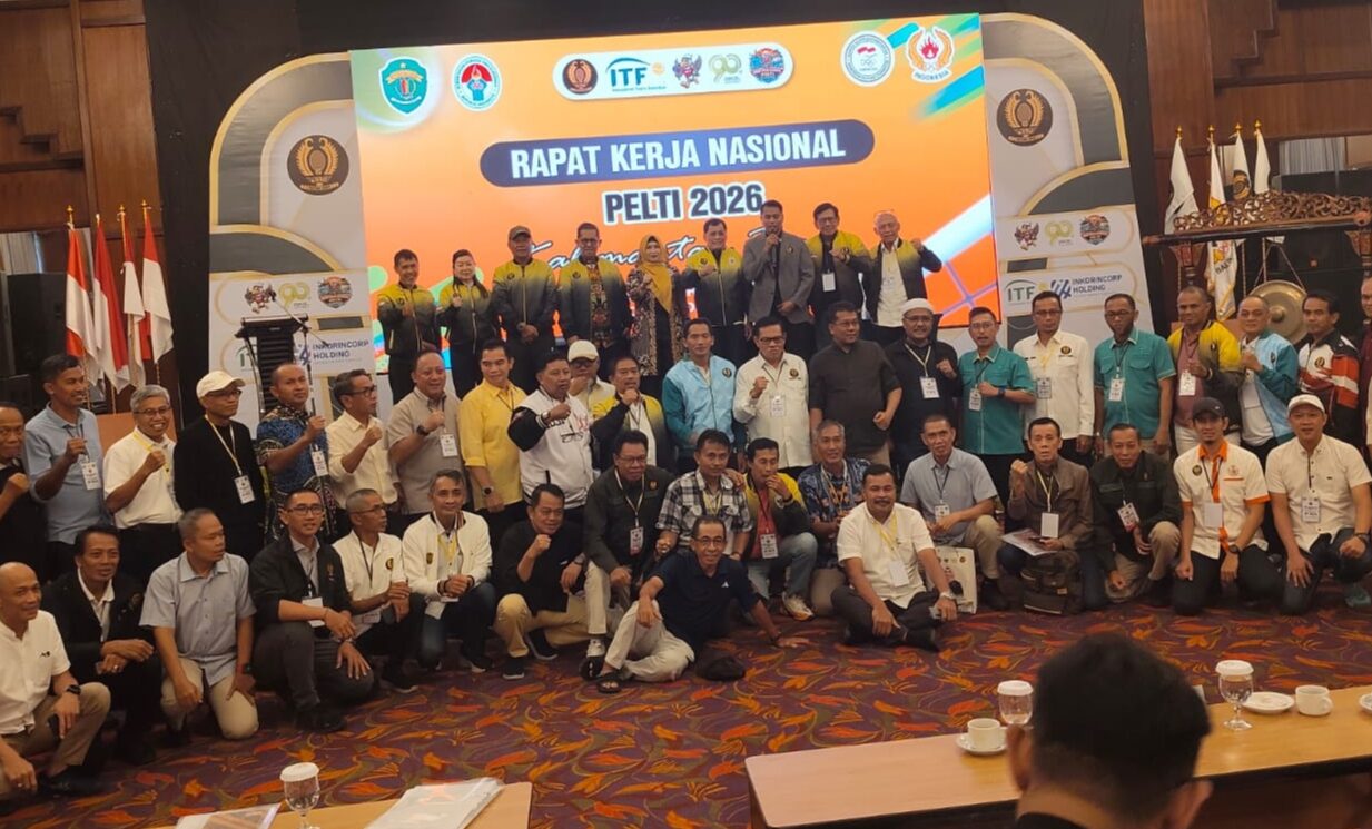 PELTI Kalbar Ikut Rakernas PELTI 2026 di Balikpapan, Bahas Kelembagaan hingga Pembinaan Atlet