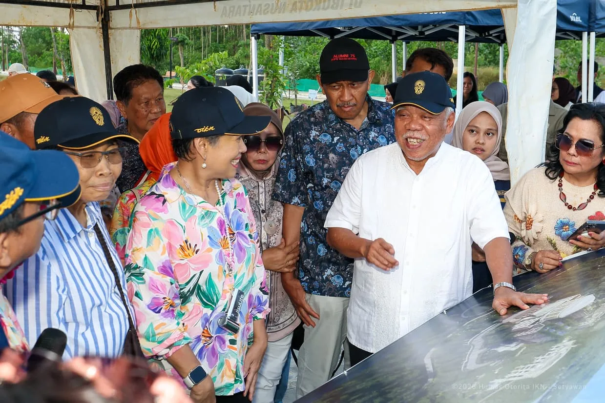Hakim Tinggi dari Tiga Wilayah Kunjungi IKN, Tinjau Calon Kawasan Yudikatif