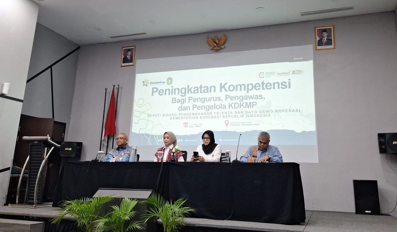 Kemenkop Gelar Pelatihan Keuangan untuk 50 Bendahara Koperasi Desa Merah Putih se-Kalimantan Barat
