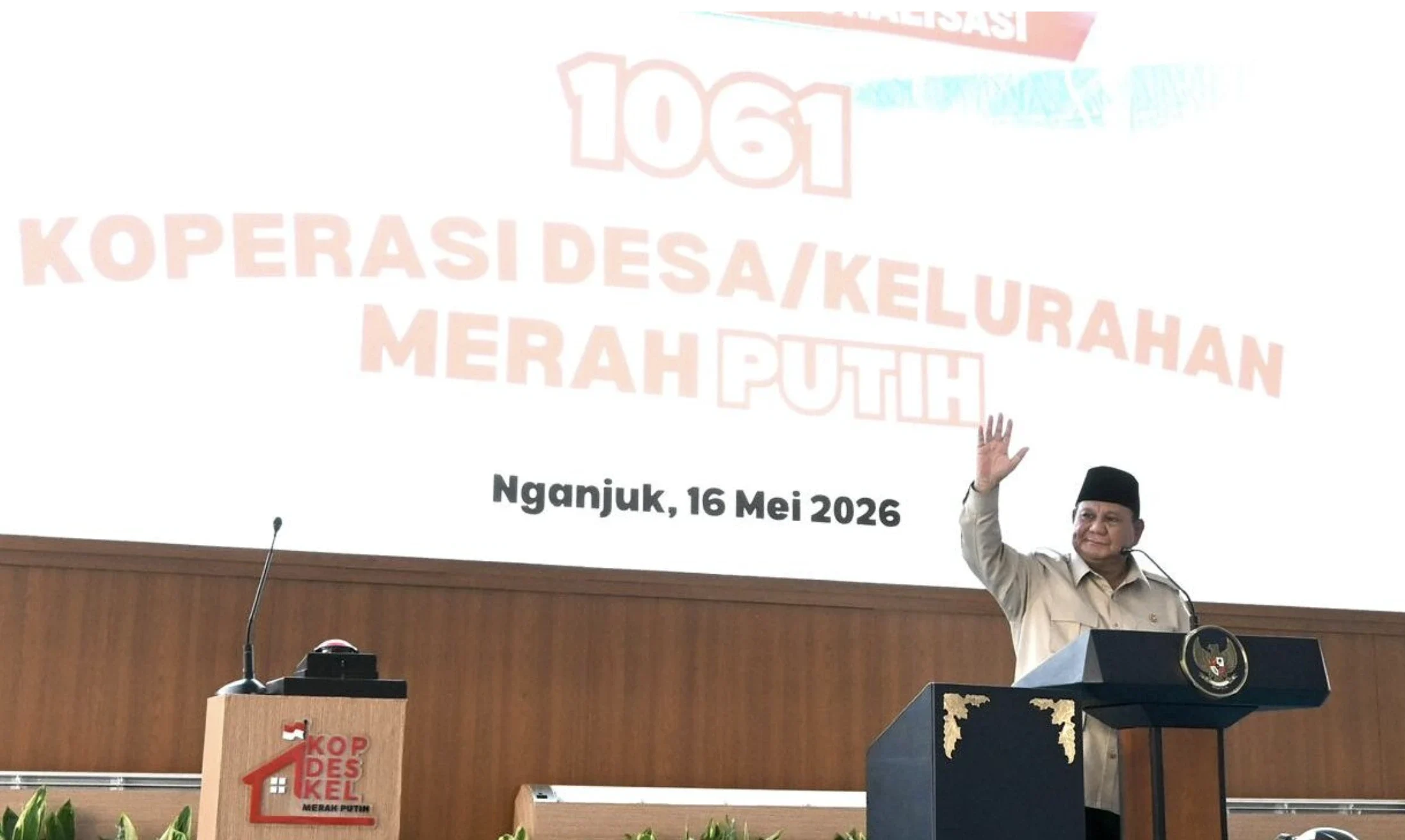 1.061 Koperasi Desa Merah Putih Diresmikan di Hari Rupiah Anjlok Terbawah Sepanjang Sejarah