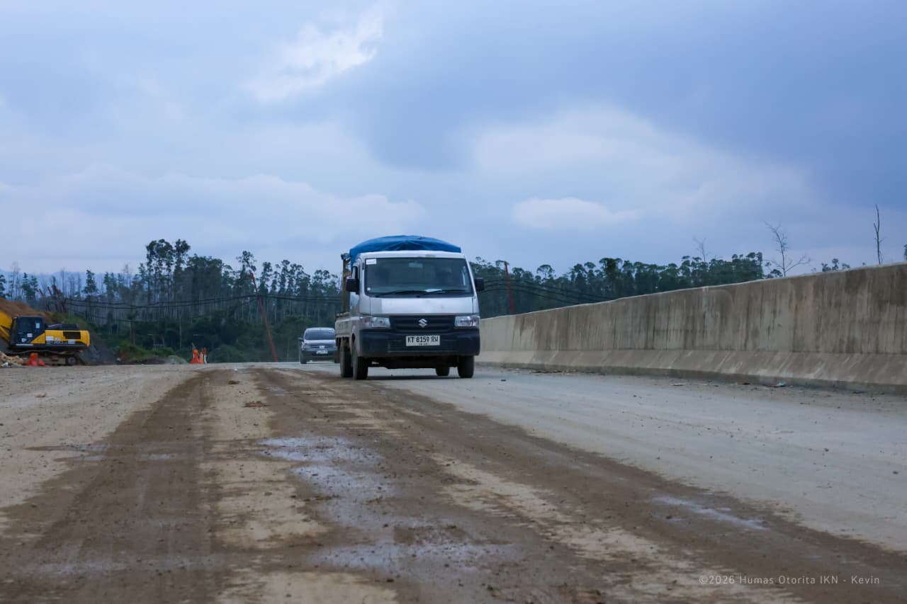Di Tengah Tekanan Inflasi Global, PT Wijaya Karya Kebut Proyek Jalan Kompleks Yudikatif IKN
