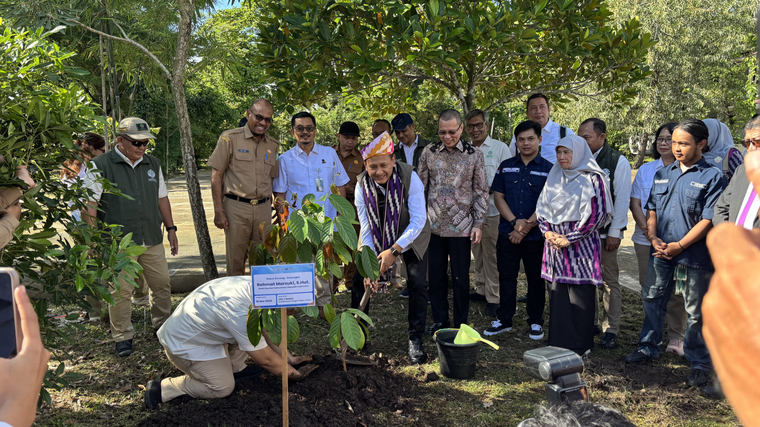 Di KNSI XXI, Wamenhut Rohmat Marzuki Tegaskan 62 Persen Tata Kelola Hutan Indonesia Butuh Kolaborasi