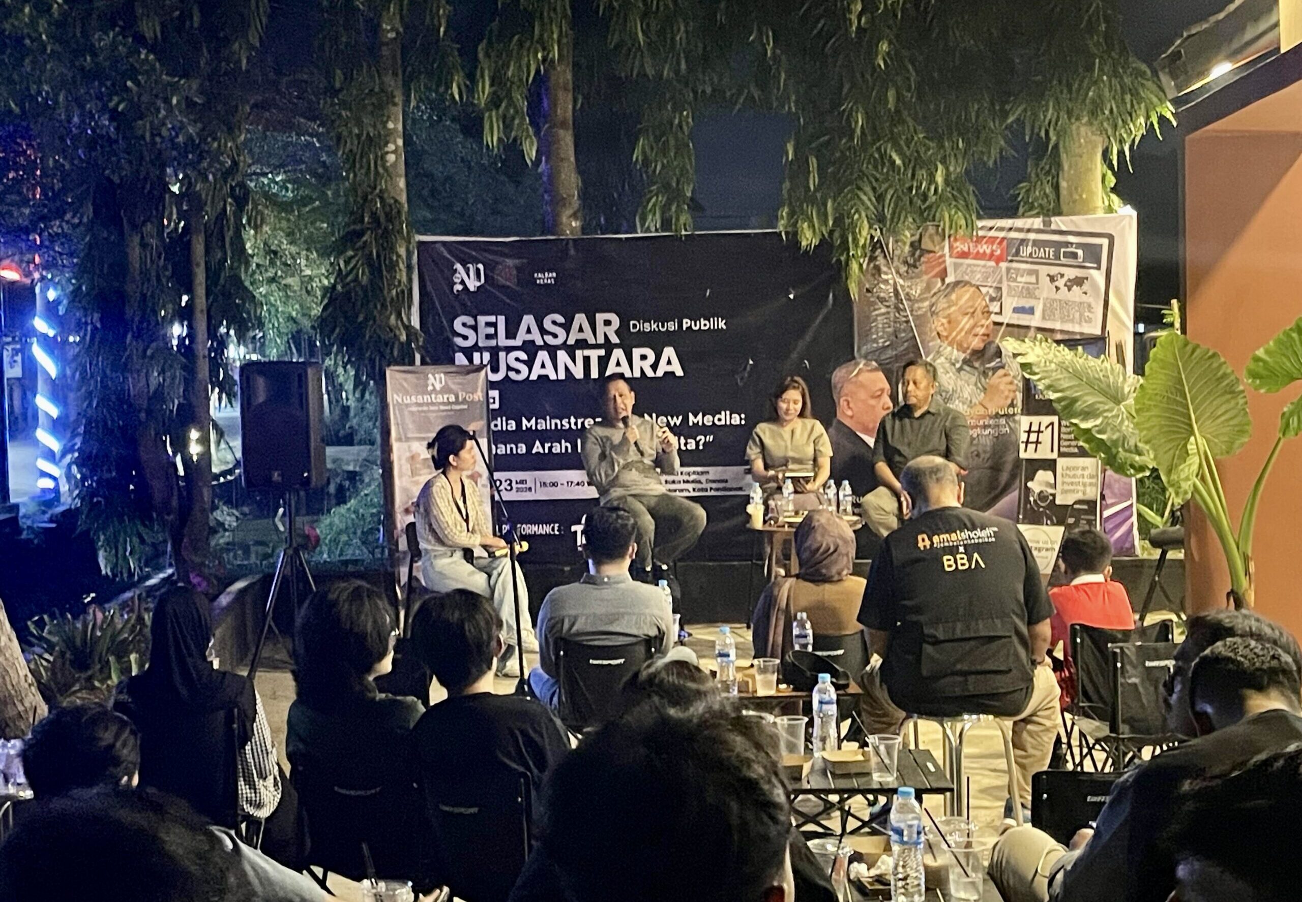 Diskusi Publik Selasar Nusantara Peringatkan Bahaya Adu Cepat Algoritma terhadap Kualitas Informasi Publik