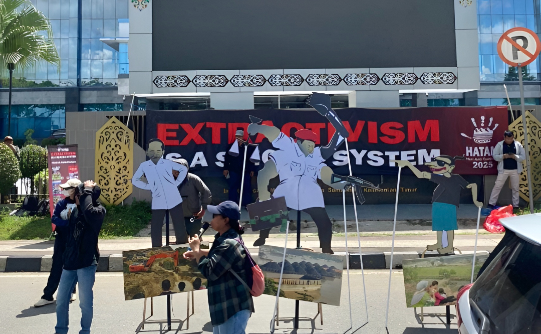 Hari Anti Tambang 2026: JATAM Demo Kantor Gubernur, Desak Status Darurat Lubang Tambang di Kaltim