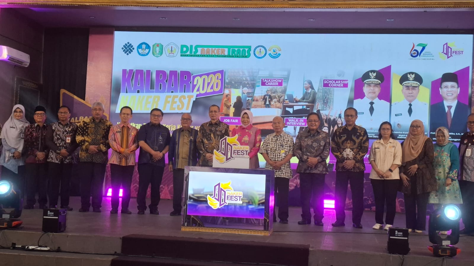 Kalbar Naker Fest 2026 Dibuka, 2.000 Lowongan Kerja Siap Serap Tenaga Lokal