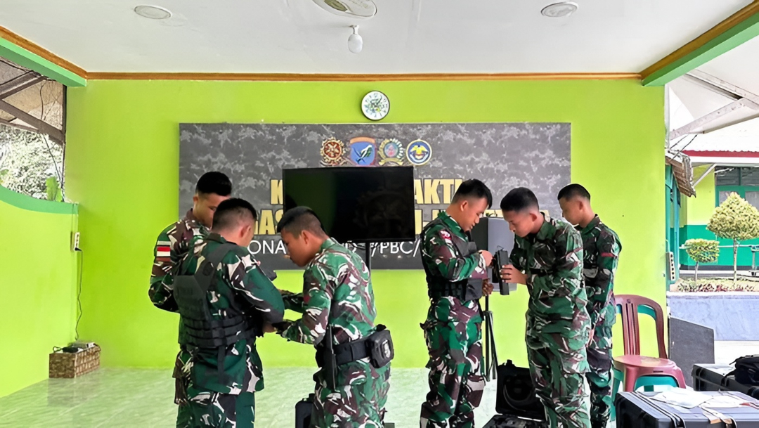 Antisipasi Ancaman Udara di Perbatasan, Prajurit Penjaga RI-Malaysia Dibekali Kemampuan Anti-Drone