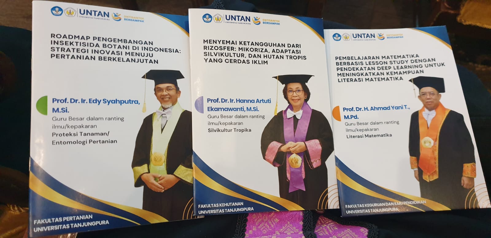 Guru-besar-Untan-Edy-Syahputra-Hanna-Artuti-Ahmad-Yani-proteksi-tanaman-silvikultur
