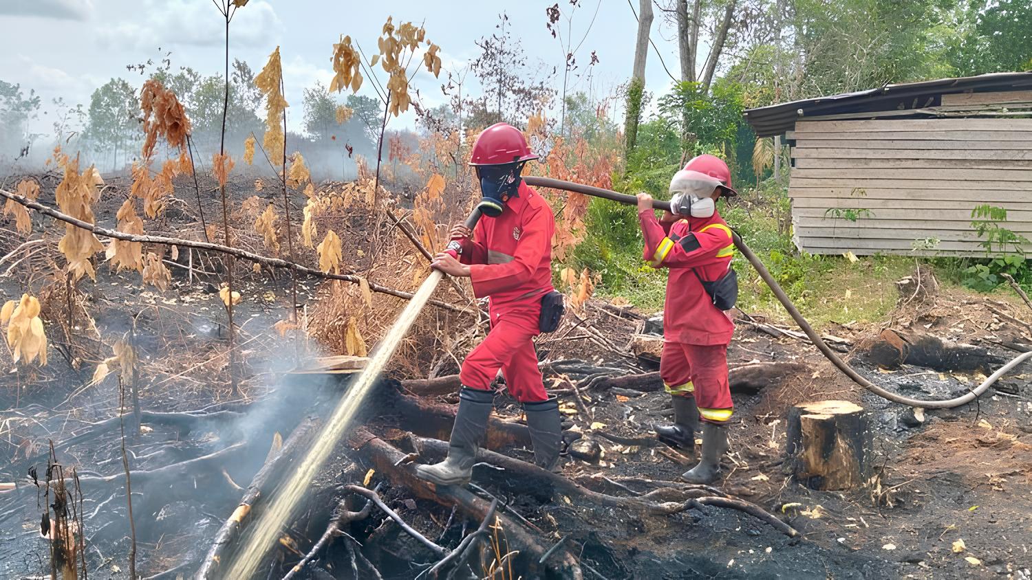 BPBD Kalbar Deteksi Karhutla di Lima Kabupaten, Api di Kubu Raya Masih Menyala