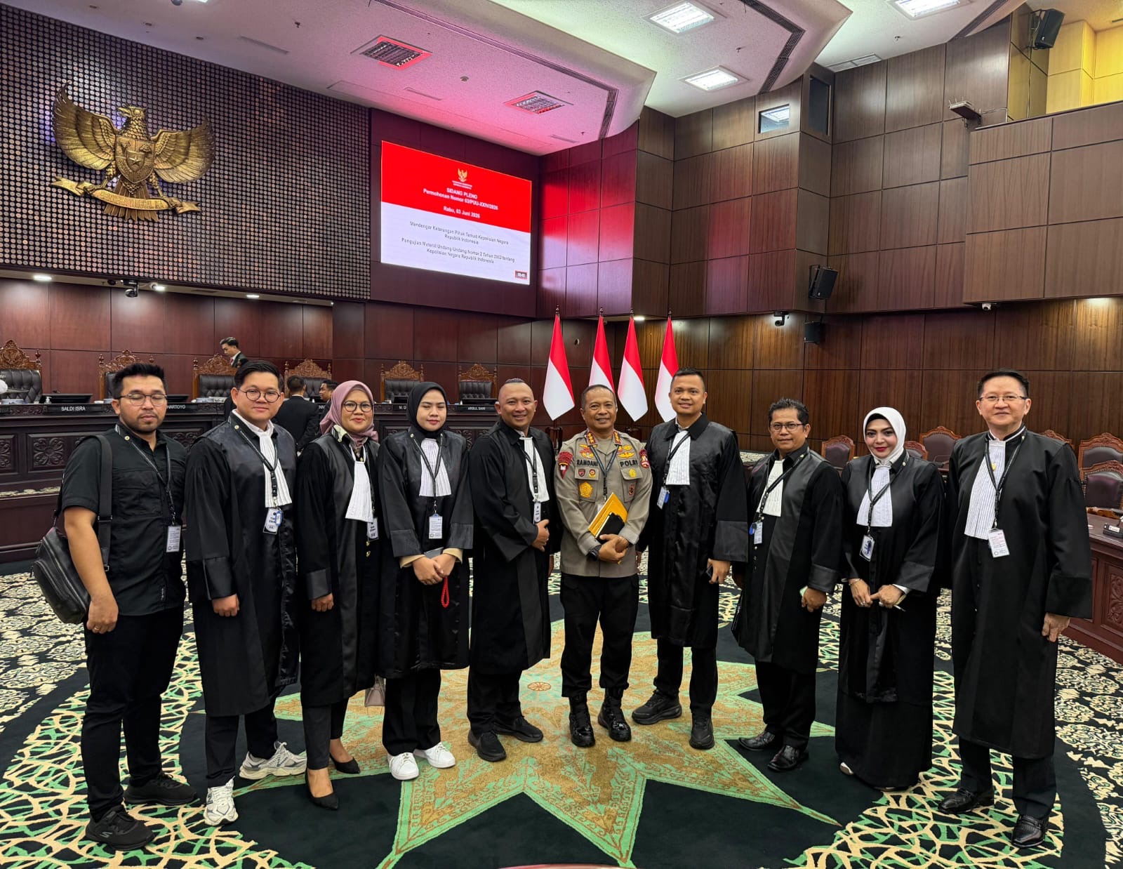 Gugatan Usulan Polri di Bawah Kementerian Resmi Dicabut