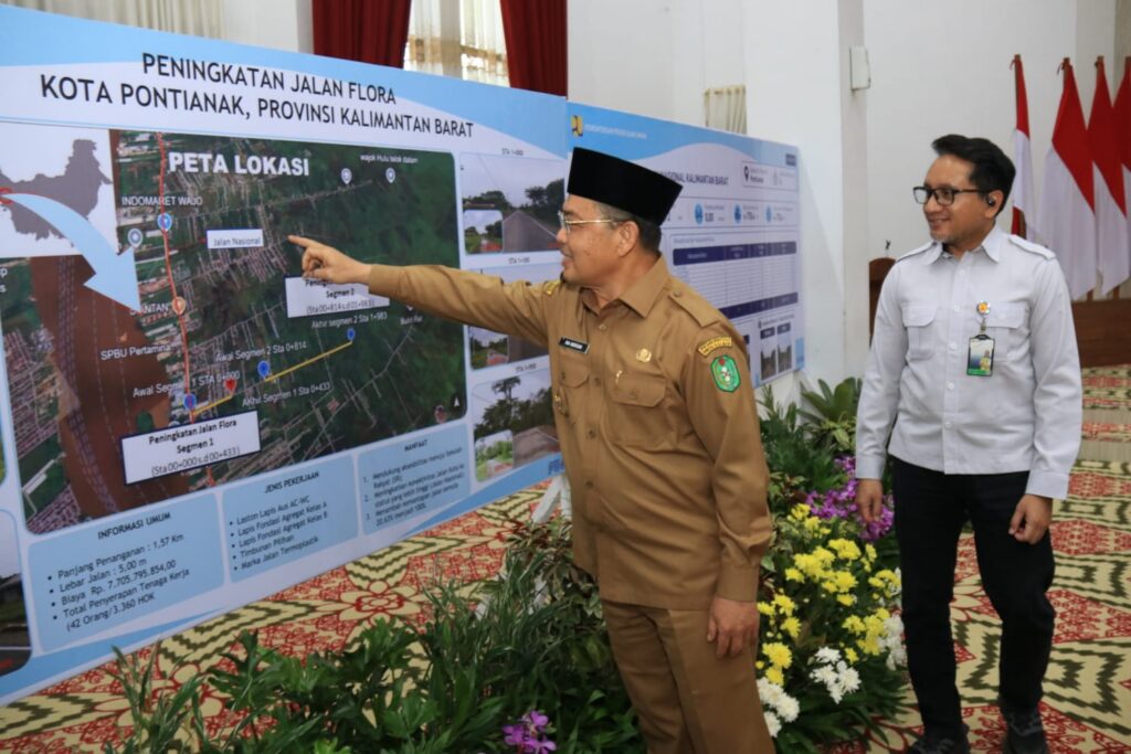 Kalbar Dapat Kucuran Rp178 Miliar Inpres Jalan, Gubernur Targetkan 80 Persen Jalan Mantap