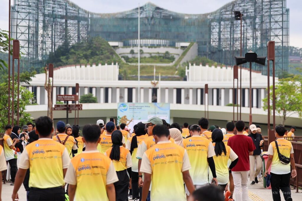 Otorita IKN Edukasi Gaya Hidup Rendah Emisi Lewat Kampanye Jalan Sehat di Nusantara