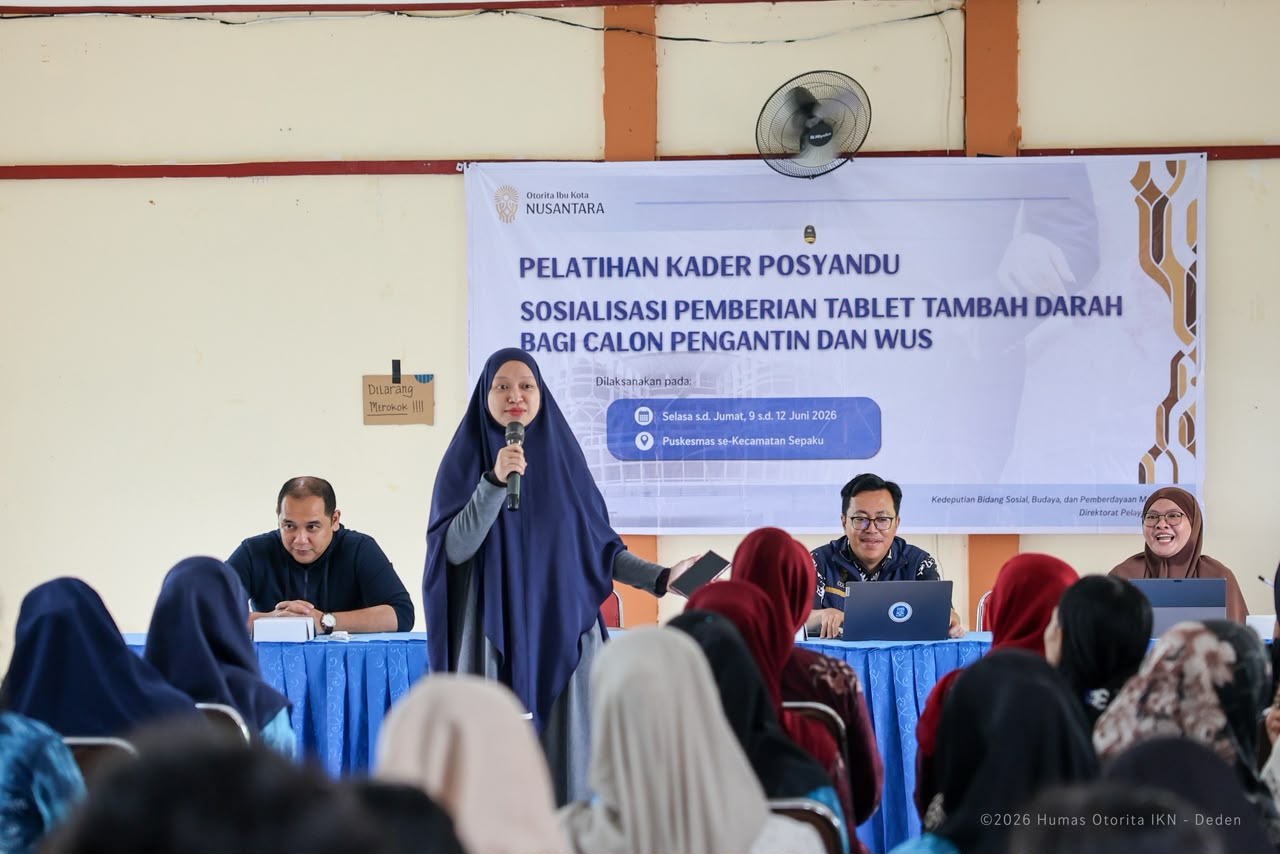 Otorita IKN Optimalkan Posyandu Desa untuk Tekan Stunting di Tengah Percepatan Infrastruktur