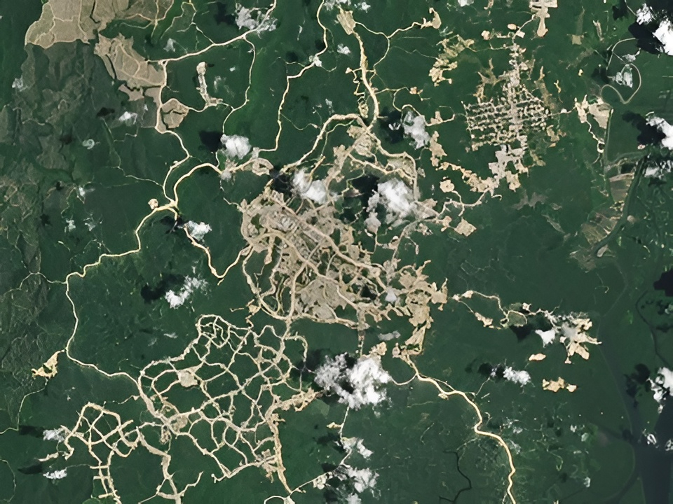 Satelit NASA Rekam Perubahan Signifikan Lanskap IKN dari Luar Angkasa