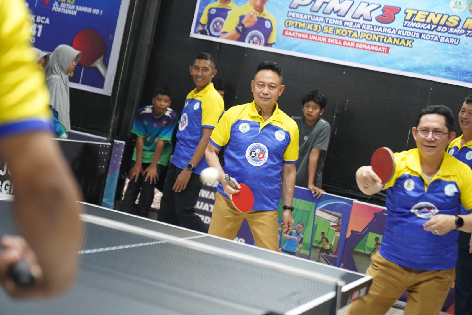 Wali Kota Pontianak Minta Kompetisi Tenis Meja Pelajar Digelar Berkelanjutan