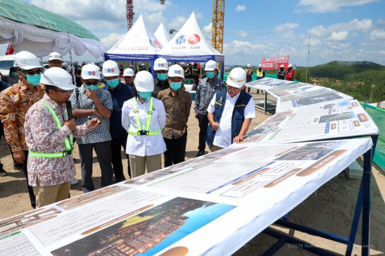 Kunjungan kerja Komisi VII DPR RI bersama Kepala Otorita IKN Basuki Hadimuljono di Kawasan Inti Pusat Pemerintahan IKN, Juli 2026.