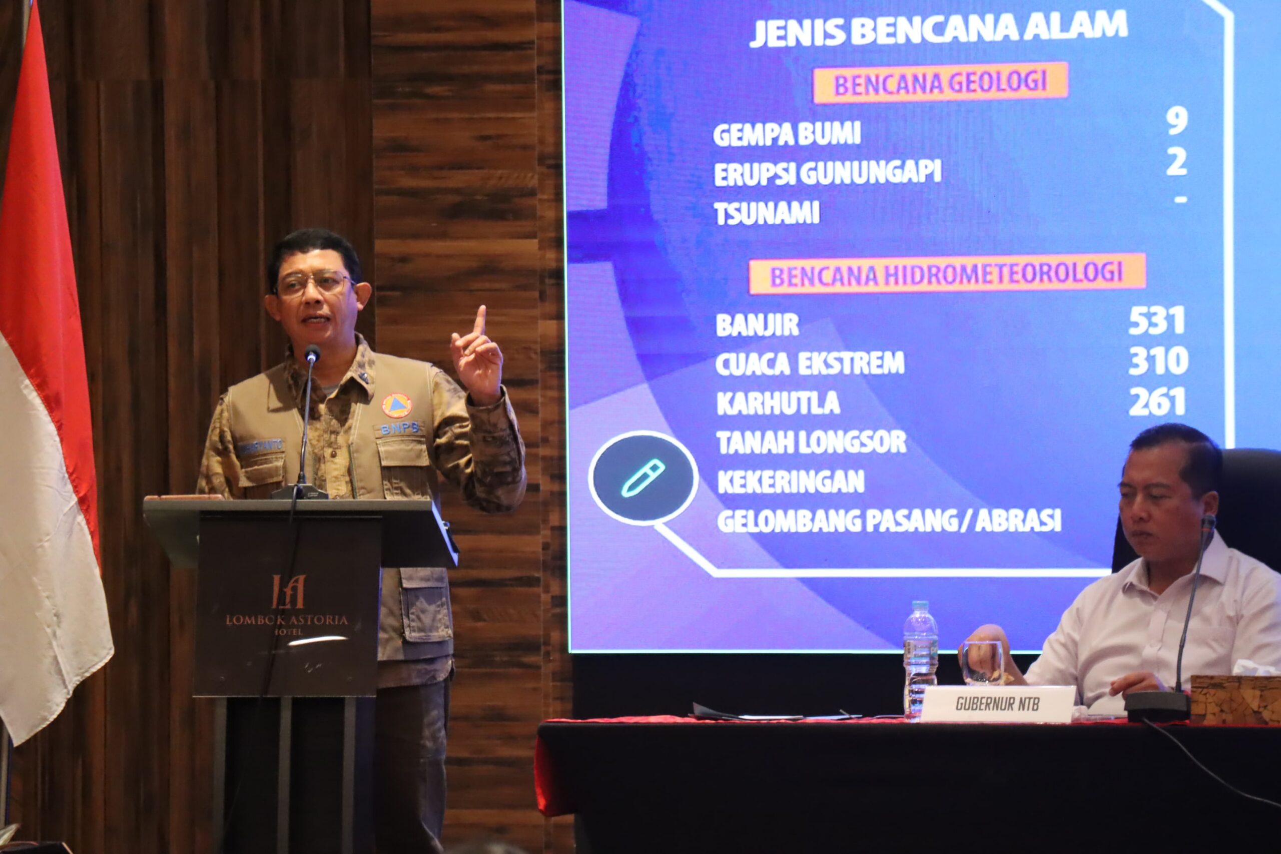 Antisipasi El Nino, BNPB Siapkan Sumur Bor dan Modifikasi Cuaca di NTB
