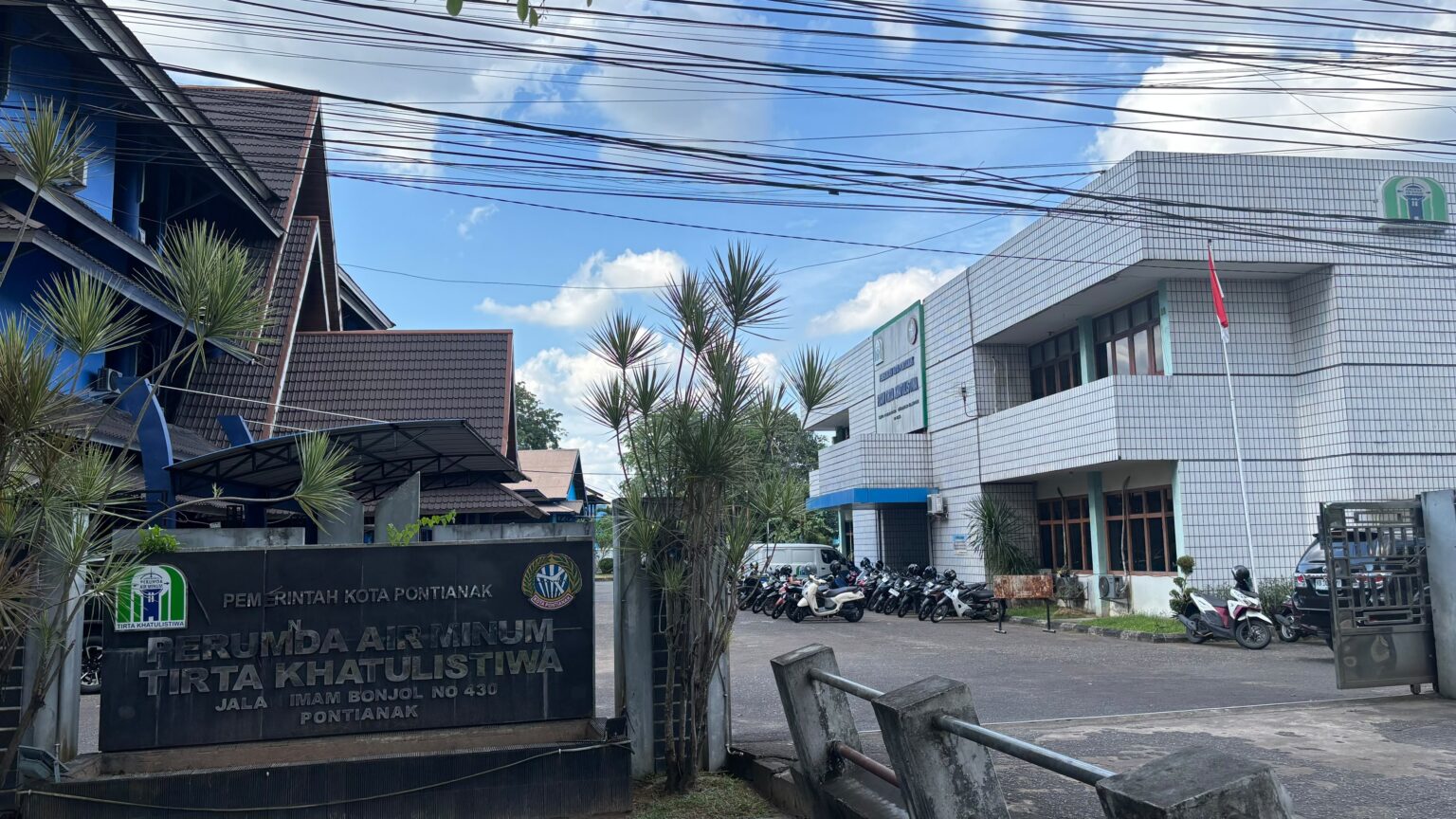 Intrusi Air Laut, Kadar Garam PDAM Kota Pontianak Berfluktuasi