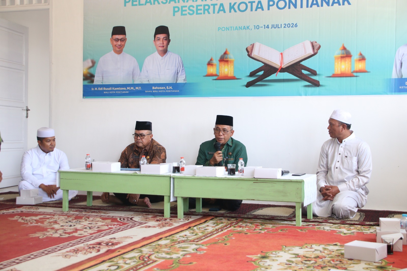Persiapan MTQ Kalbar ke-34, LPTQ Pontianak Instruksikan Polisi Pembinaan Berbasis Kebutuhan Kafilah