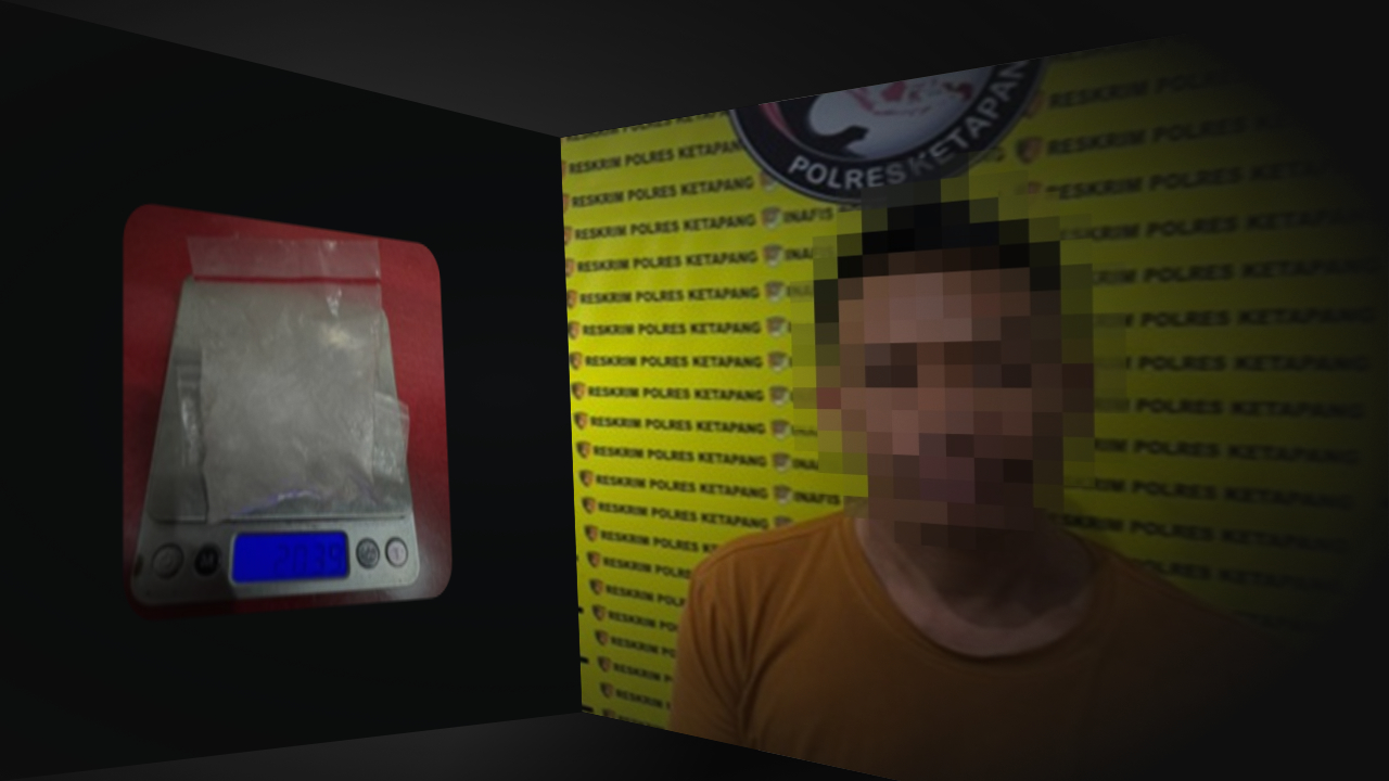 Rumah Pribadi Jadi Lokasi Peredaran Narkotika, Polisi Amankan Satu Pengedar di Ketapang