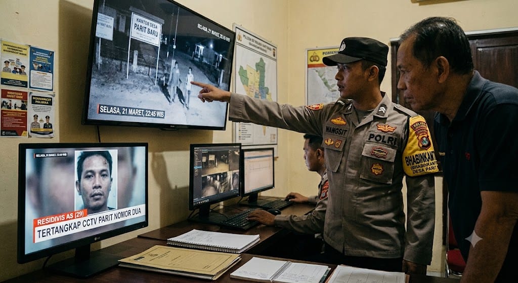 Polisi Tangkap Pelaku Pemerkosaan Anak di Kubu Raya Usai Terekam CCTV