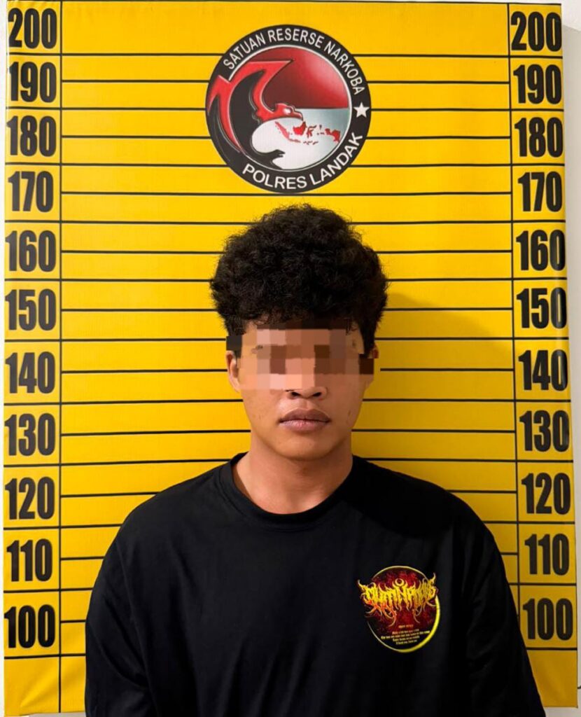Hendak Transaksi, Remaja Pengedar Narkoba Ditangkap di Mandor Landak