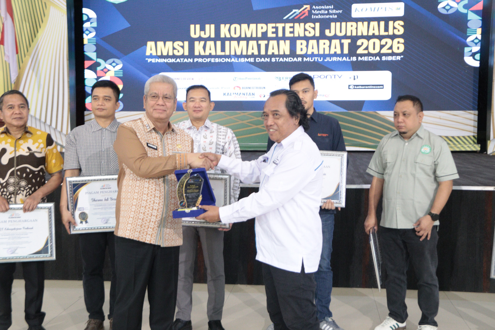 Hadiri UKJ AMSI, Sekda Kalbar Tekankan Akurasi dan Sertifikasi Jurnalis di Era VUCA