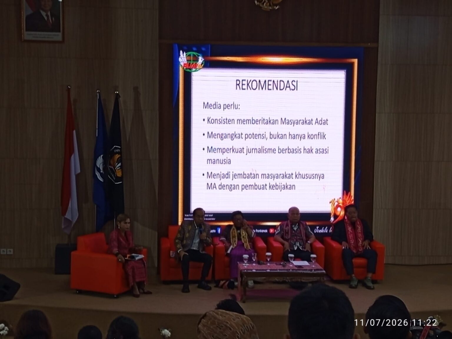 Bahas Hak Masyarakat Adat, Tokoh Parlemen dan Aktivis Kumpul di Untan