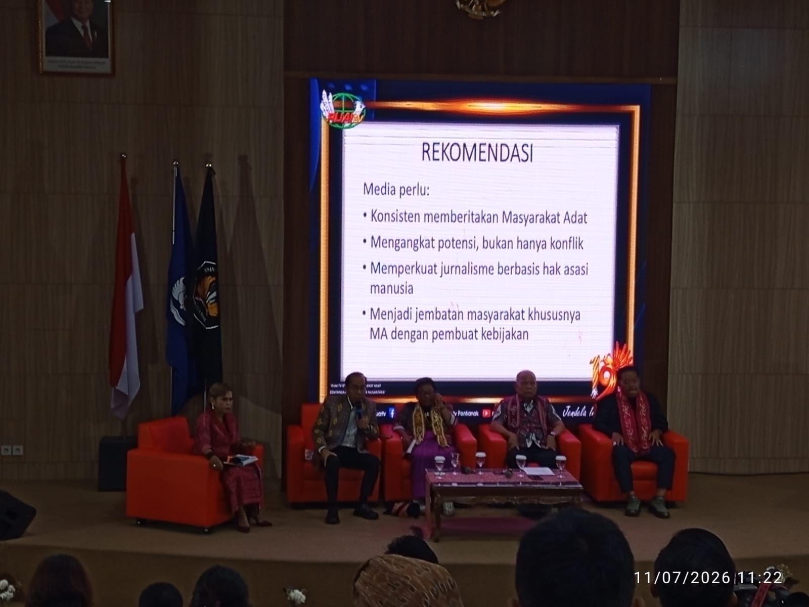 Bahas Hak Masyarakat Adat, Tokoh Parlemen dan Aktivis Kumpul di Untan
