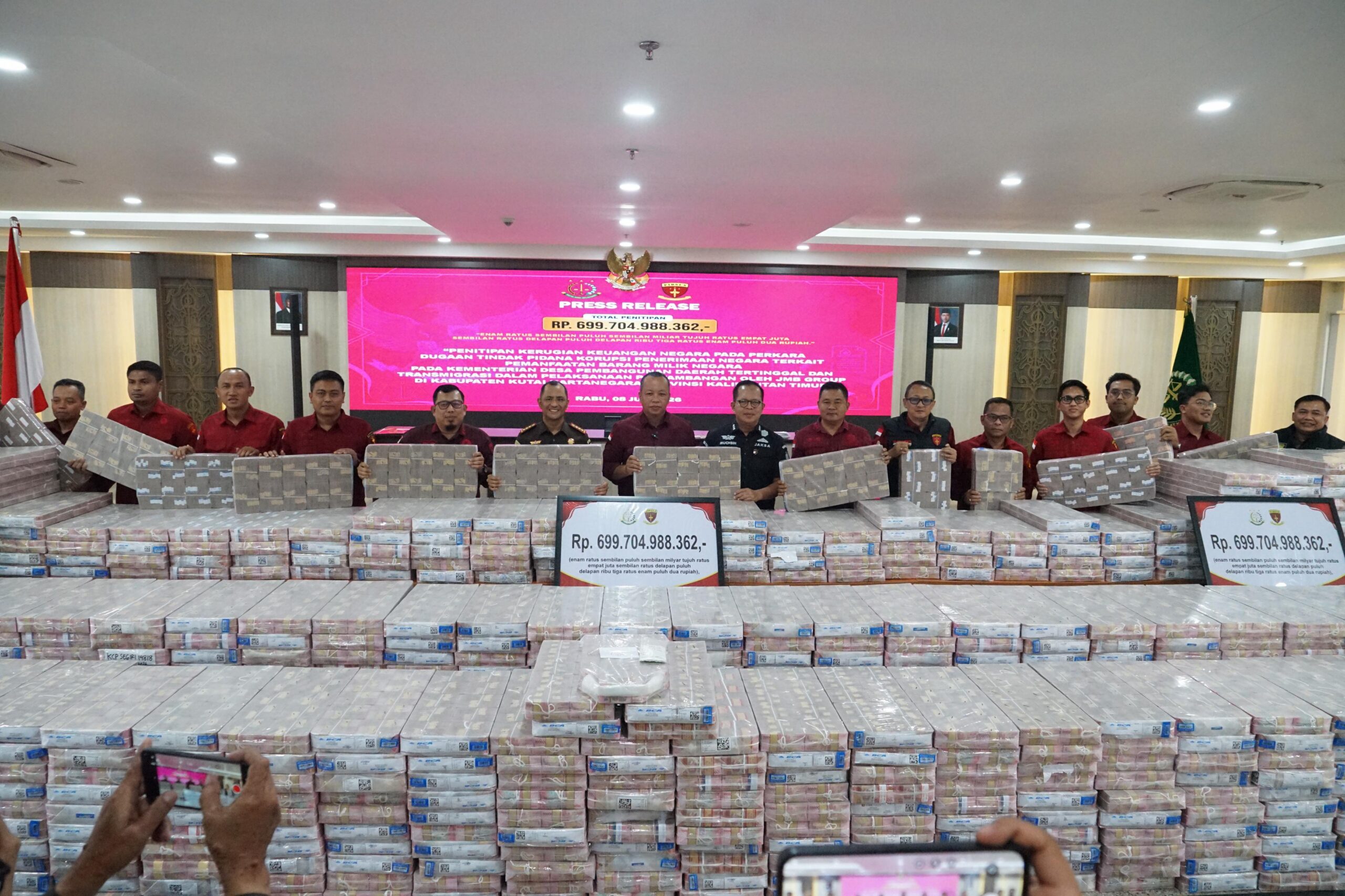 Korupsi Tambang JMB Group: Kejati Kaltim Amankan Rp699,7 Miliar dari Total Kerugian Negara Rp6,85 Triliun