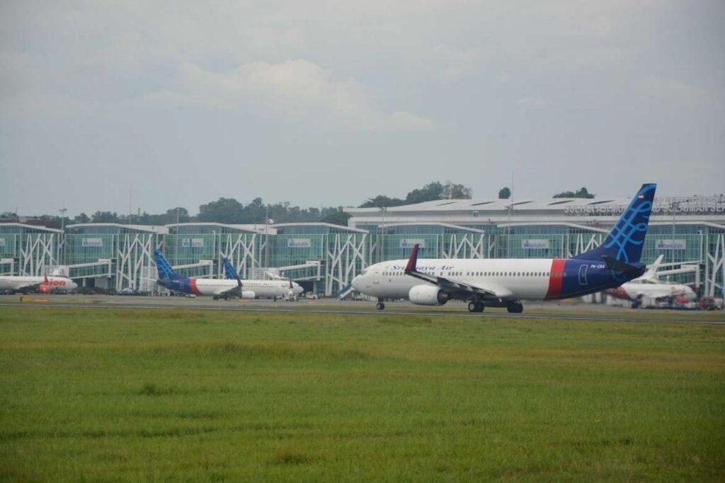 Bandara Sepinggan Tetap Normal di Tengah Kabut Asap Karhutla Kalimantan