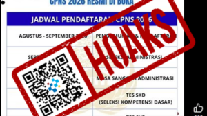 Waspada Hoaks! Beredar Tautan Palsu Pendaftaran CPNS dan PPPK 2026