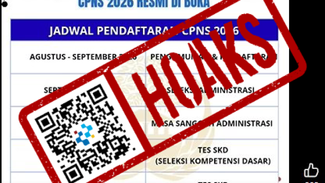 Waspada Hoaks! Beredar Tautan Palsu Pendaftaran CPNS dan PPPK 2026
