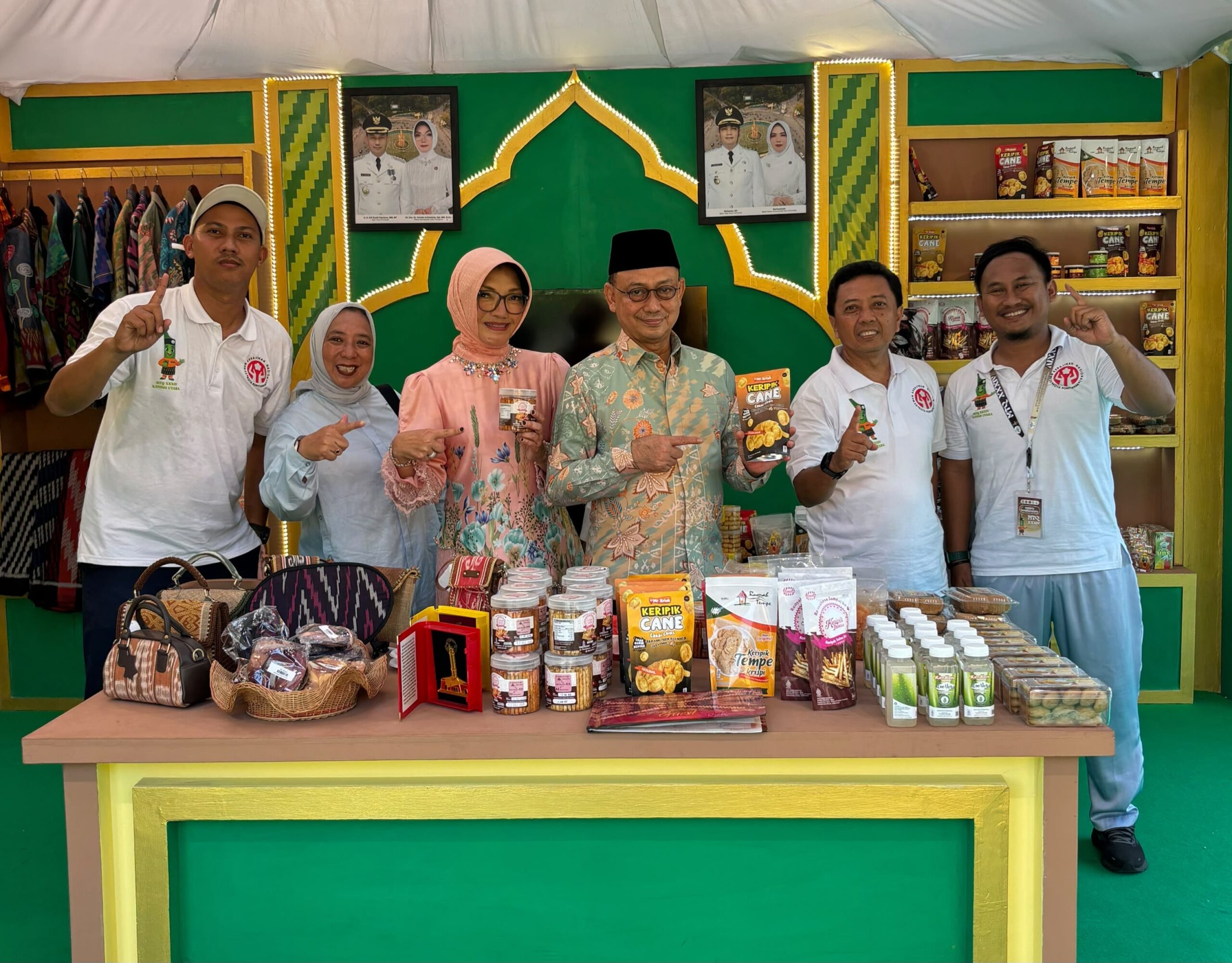Stand Pontianak Pamerkan Produk UMKM dan Identitas Budaya di MTQ Kalbar