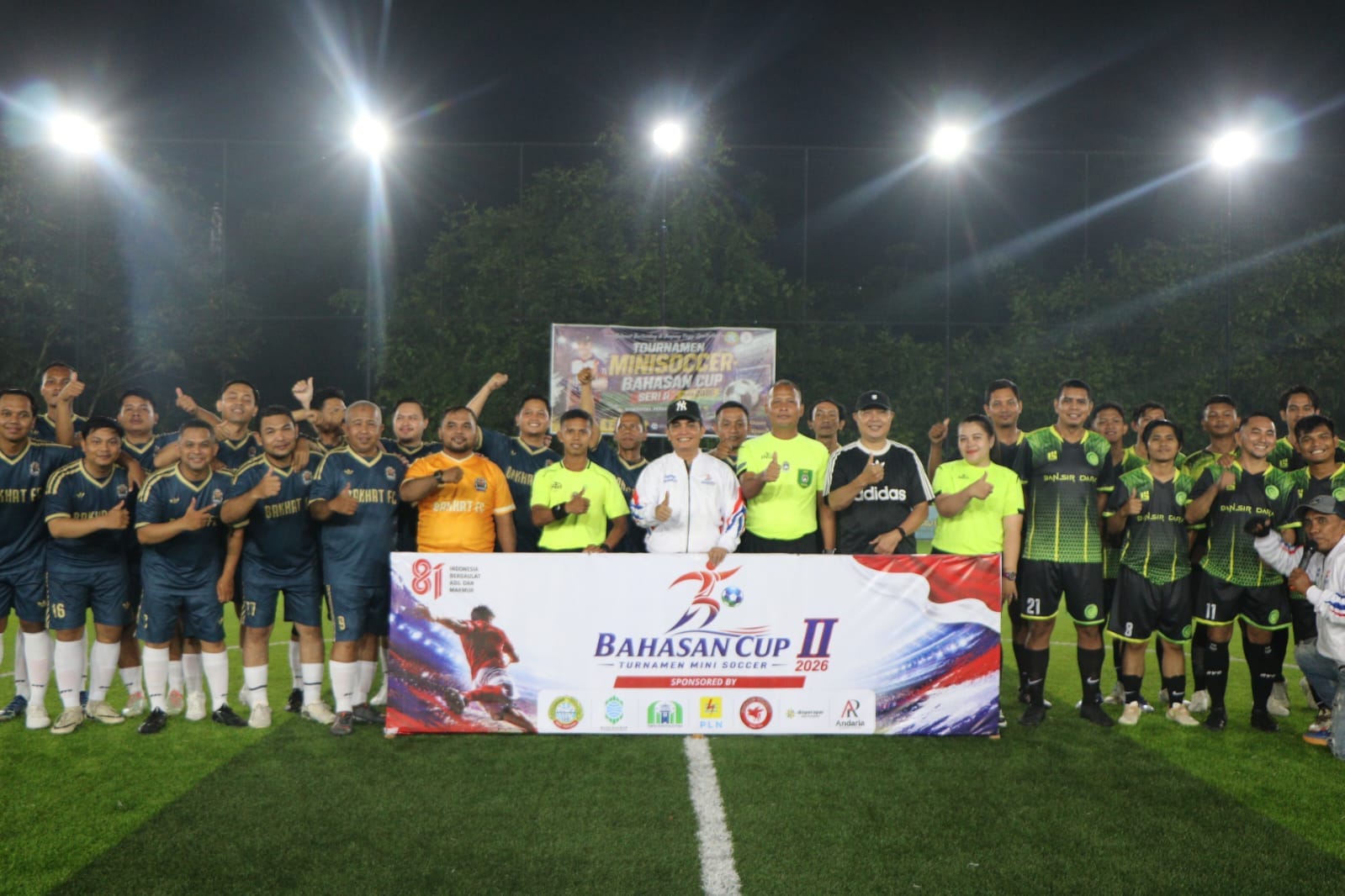 Buka Turnamen Mini Soccer, Wawako Bahasan Siapkan Hadiah Motor dan Puluhan Juta