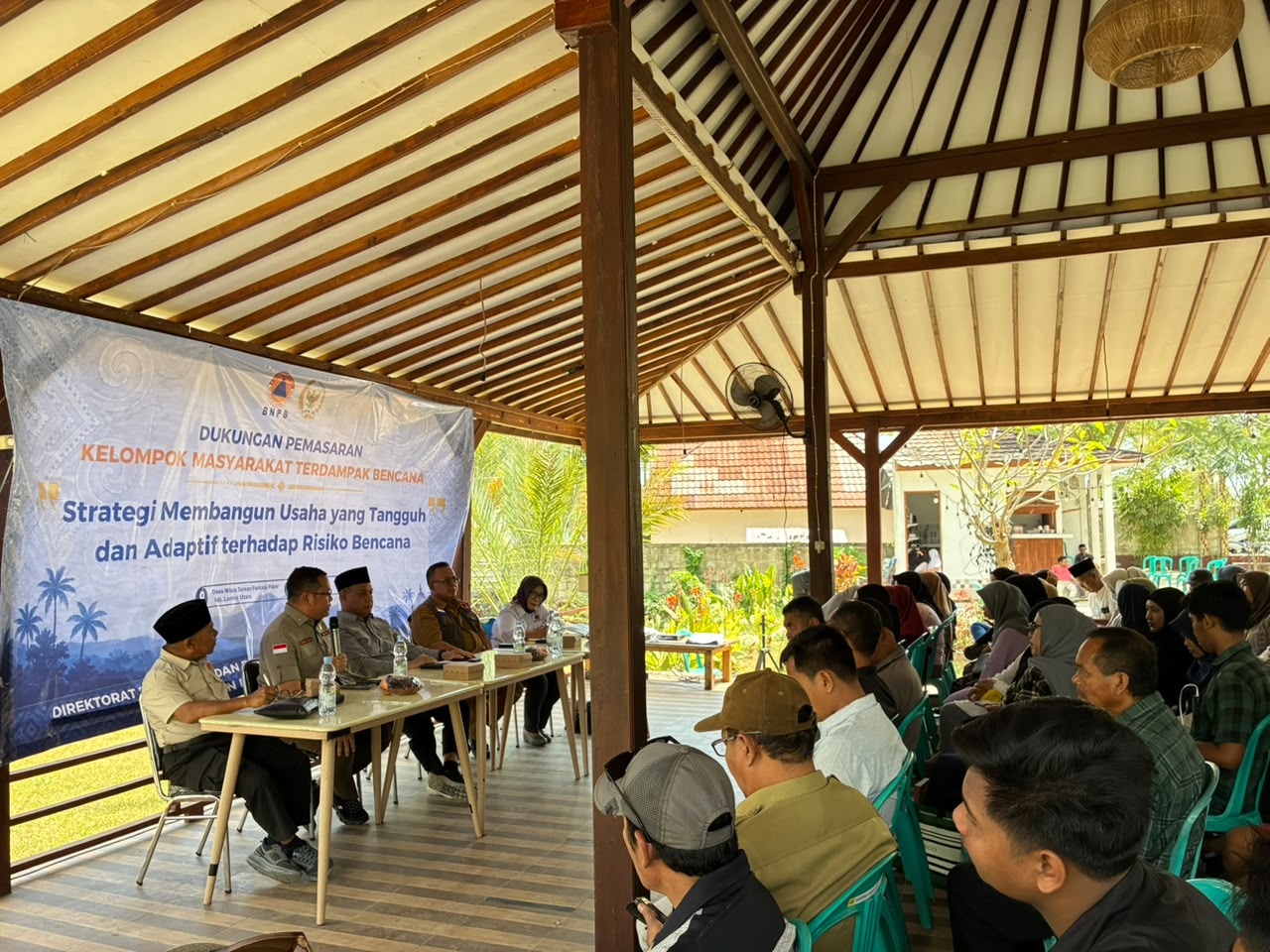 BNPB Gelar Pelatihan Pemasaran UMKM Pascabencana di Lombok Utara