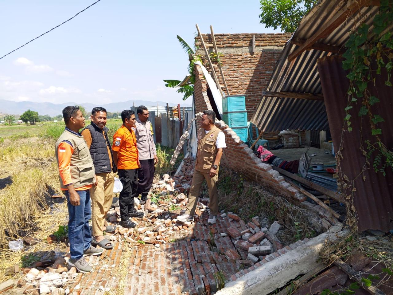 Puluhan Rumah Warga Rusak Akibat Gempa M 7,7 di NTT, Pemerintah Kerahkan Bantuan