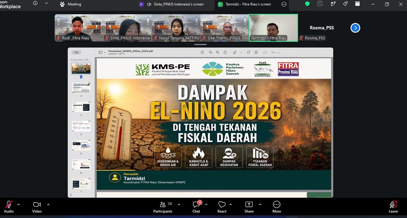 Dilema Penanggulangan Karhutla: Fenomena El Nino Godzilla di Tengah Tekanan Fiskal Daerah