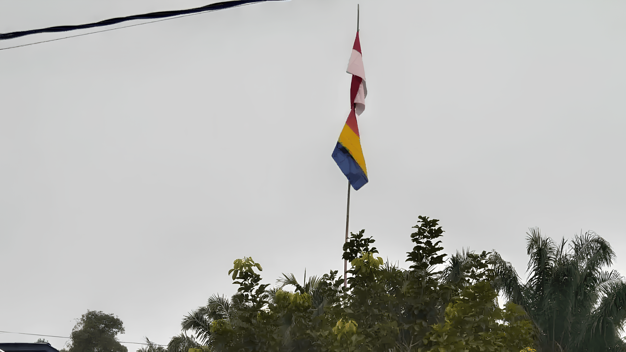 Gugat Ketimpangan Pembangunan di Kalbar, Bendera Borneo Raya Dikibarkan