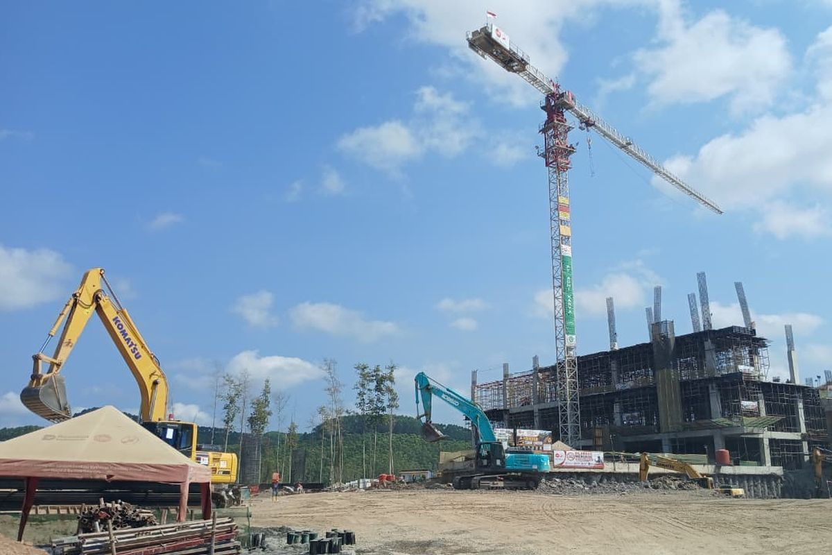 Harga Solar Meroket, Proyek Kawasan Yudikatif IKN Ditargetkan Tuntas 2027