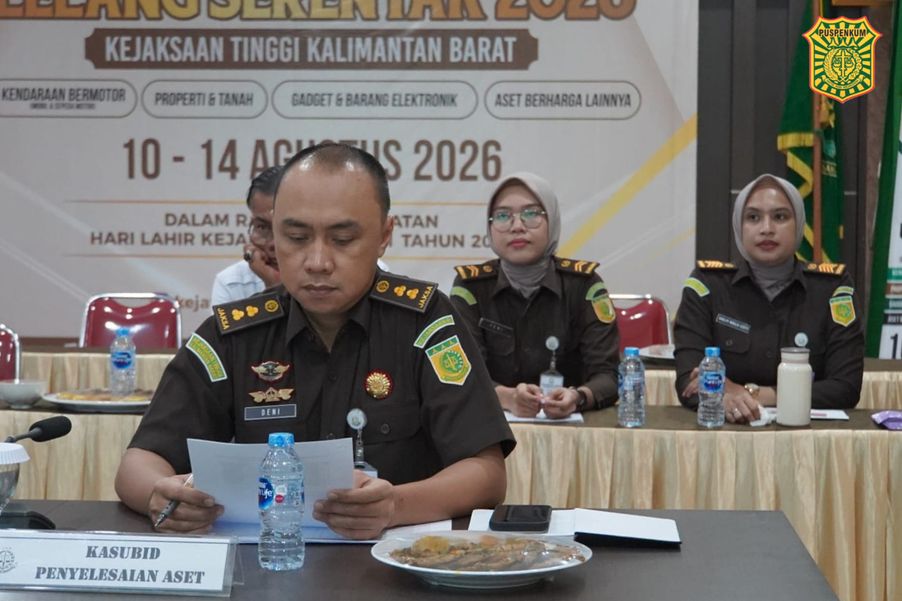 Hari Keempat Gebyar Lelang BPA, Kejari Pontianak Raup Rp1,07 Miliar dari Penjualan Barang Rampasan