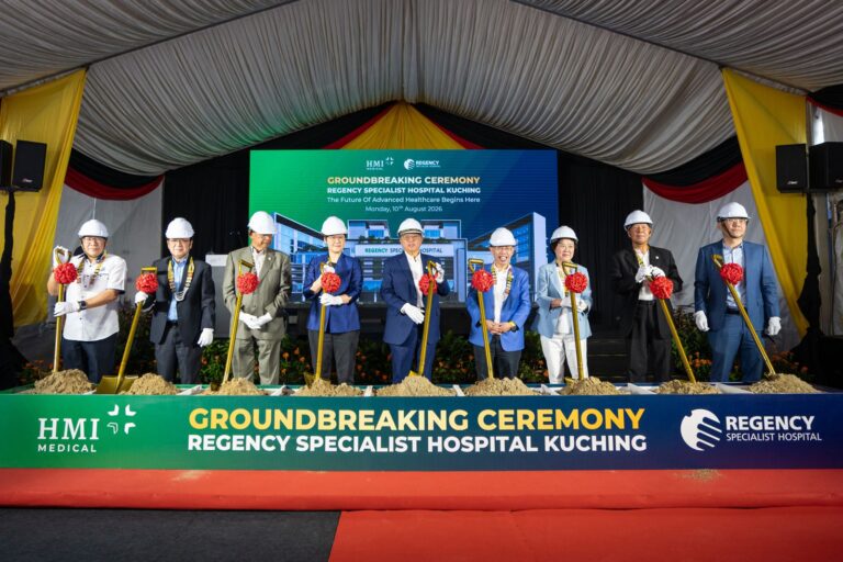 "HMI Medical kucurkan investasi RM400 juta bangun Regency Specialist Hospital Kuching. Rumah sakit SMART berkapasitas 300 tempat tidur ini siap beroperasi 2029."