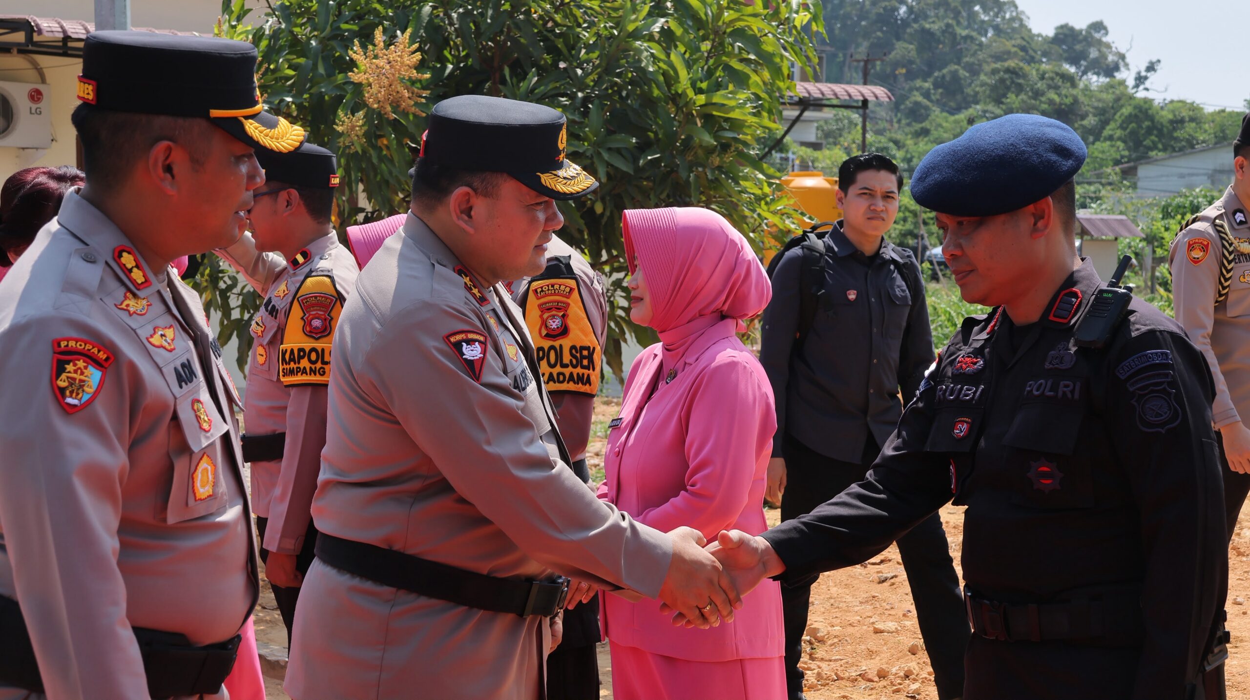 Kapolda Kalbar Tinjau Kesiapan Pengamanan MTQ XXXIV di Polres Kayong Utara