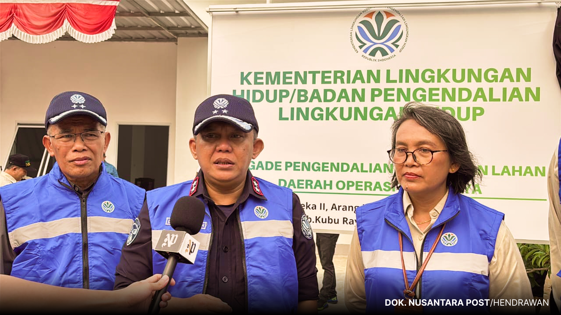 Antisipasi El Nino Panjang, KLH Resmikan Daops Brigade Karla Pertama di Kubu Raya