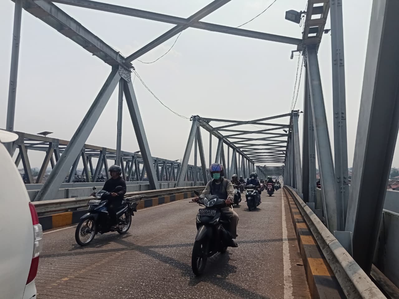 Diguyur Hujan Beberapa Hari, Kabut Asap Tak Sepekat Sebelumnya Pada Pagi Hari di Pontianak