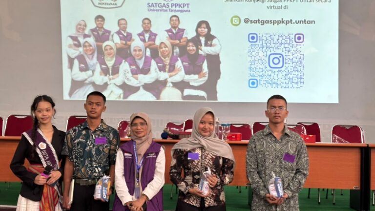 "Fakultas Kehutanan Untan menggelar PKKMB 2026 dan melahirkan Generasi TENGKAWANG yang berkarakter, unggul, serta siap menjaga kelestarian hutan Borneo."
