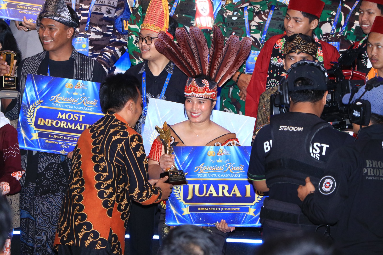 Bawakan Kisah Pengabdian dari Siding, Narwati Juarai Lomba Jurnalistik Polri