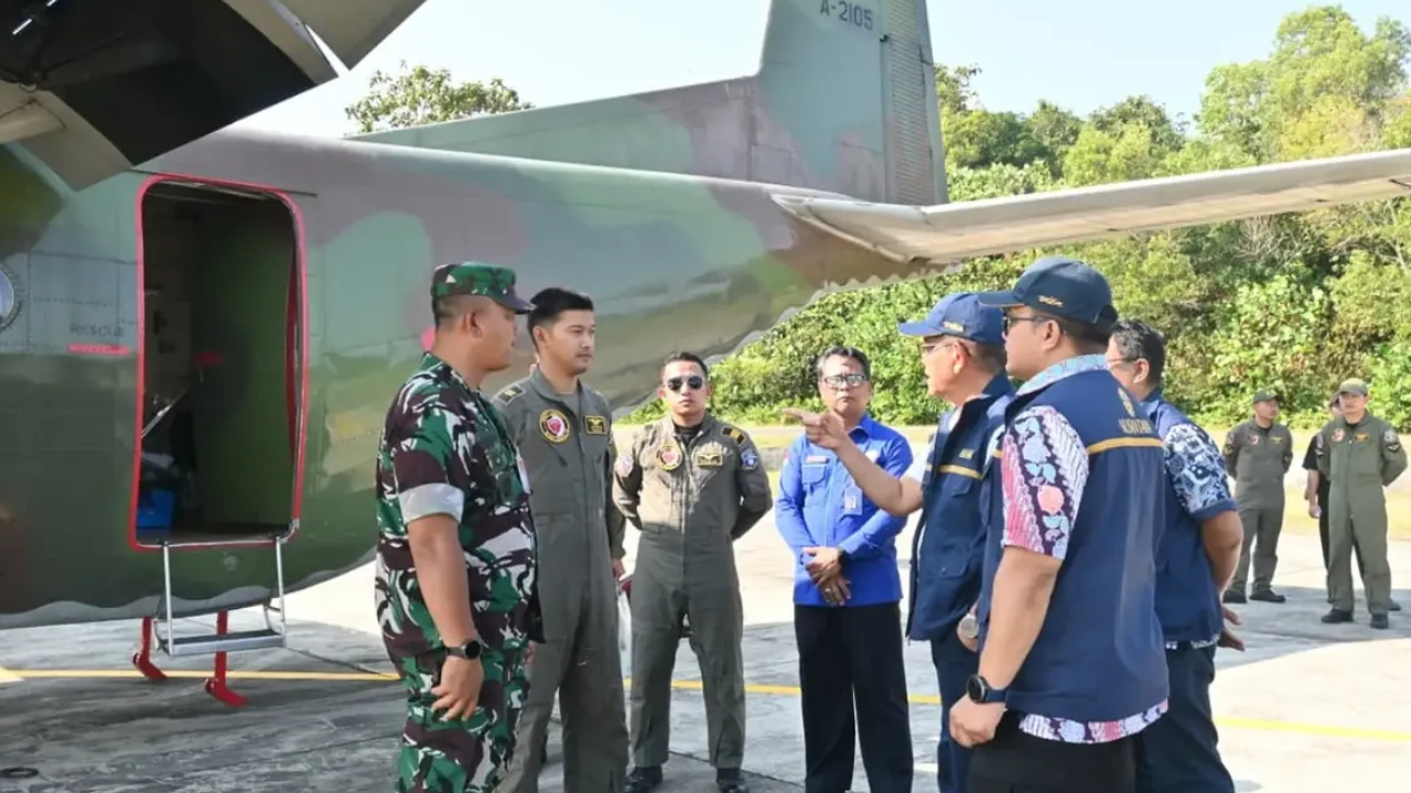 Hadapi Ancaman Kekeringan, Otorita IKN Bersama TNI AU dan BMKG Gelar Operasi Modifikasi Cuaca