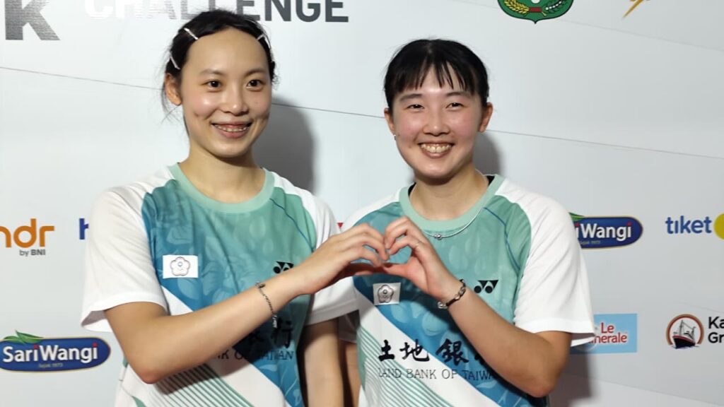 Ganda Putri Taipei Tsai dan Wang Gagal Juara di POLYTRON Pontianak International Challenge 2026